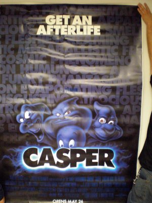 Casper The Movie Bus Stop Poster # 1995, 4.5 VG + 