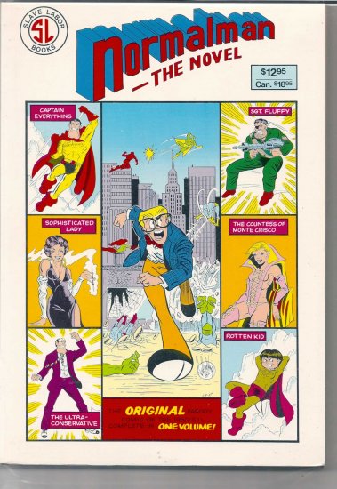 NORMALMAN THE NOVEL # 1, 6.5 FN +