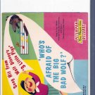 1954 WHO'S AFRAID OF THE BIG BAD WOLF? 7 # 1, 6.5 FN + 