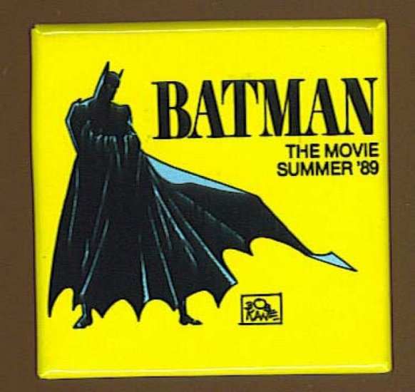 Batman The Movie Button # 1, 9.2 NM -