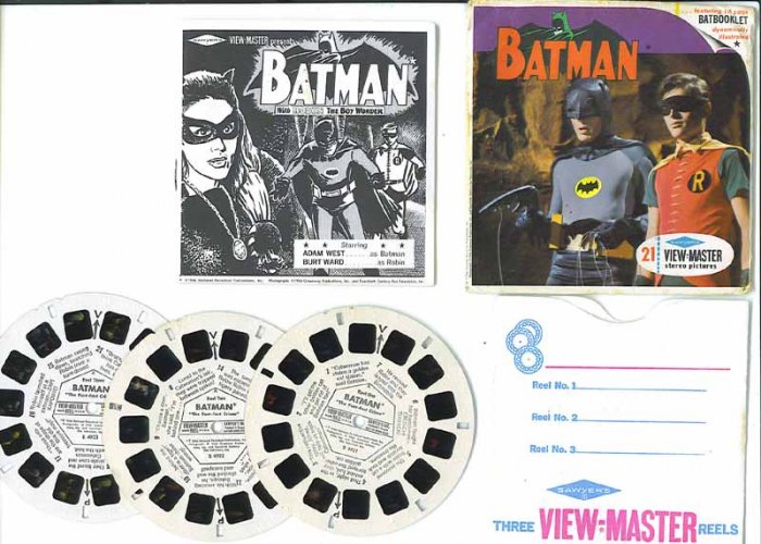 Batman View-Master B 492 # 492, 4.0 VG
