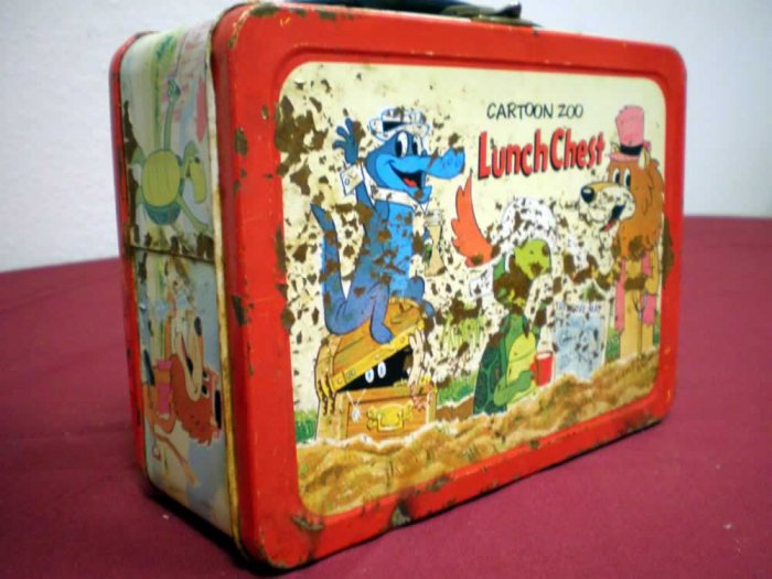 CARTOON ZOO LUNCH CHEST LUNCH BOX, 1.0 FR