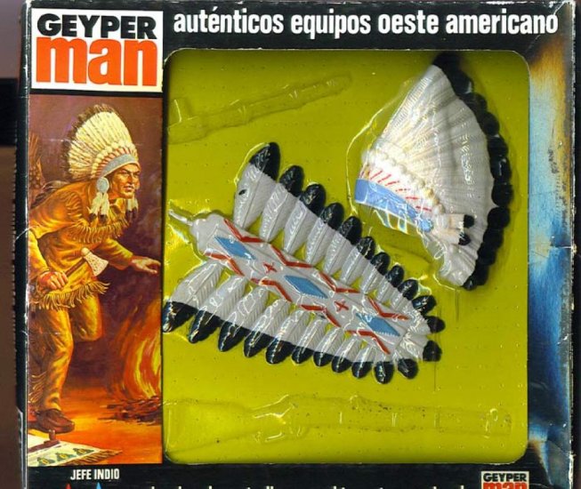 Geyper Man Jefe Indio # 7513, 4.0 VG
