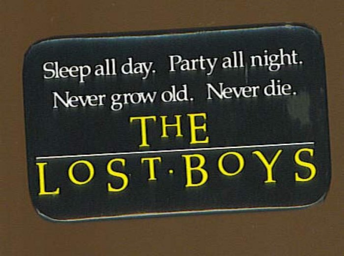 Lost Boys Button # 1, 4.0 VG