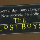 Lost Boys Button # 1, 4.0 VG 