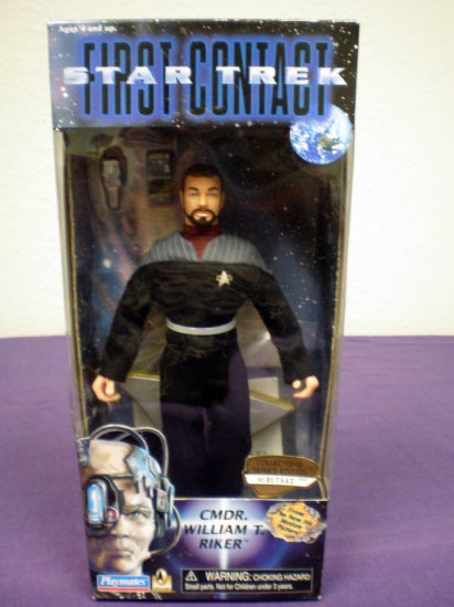 Star Trek First Contact - CMDR. William T. RRiker # 14705, 9.0 VF/NM