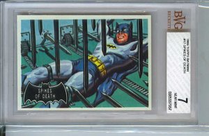 BVG GRADED 1966 BATMAN CARD # 17, 7.0 FN/VF 