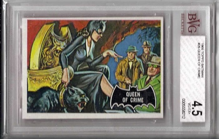 BVG GRADED 1966 BATMAN CARD # 26, 4.5 VG +