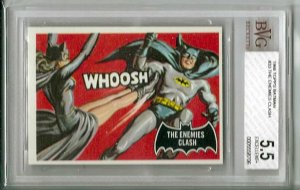 BVG GRADED 1966 BATMAN CARD # 33, 5.5 FN - 