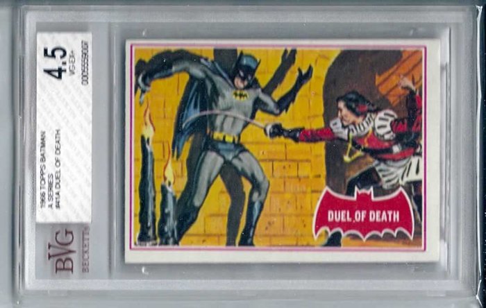 BVG GRADED 1966 BATMAN CARD # 41, 4.5 VG +