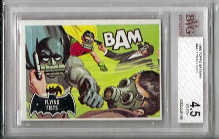 BVG GRADED 1966 BATMAN CARD # 44, 4.5 VG +