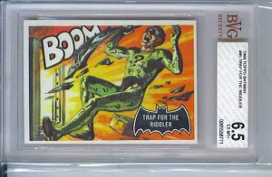 BVG GRADED 1966 BATMAN CARD # 45, 6.5 FN +