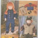 Vogue Craft 9833 Doll Clothes, 18" Doll Pattern