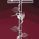Spun Glass Hummingbirds On Cross -29498