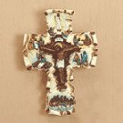 Life of Jesus Scroll Cross -35298