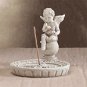 Cherub Round Incense Holder -33567