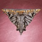 Elephant Head Wall Shelf -33678