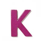 Glitter Initial K -36835