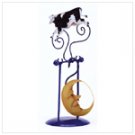 Cow and Moon Swinging Sculpture -34528