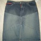 Hot Kiss Jean Skirt