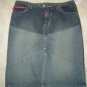 Hot Kiss Jean Skirt