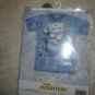 The Mountain Hand Dyed T-Shirt Blue White Lion Cub
