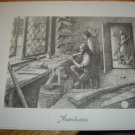 Pen and Ink Drawing Massachusetts by Gene Matras