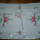 White and Rose 8 piece Embroidery Broderie