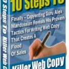 10 Steps To A Killer Web Copy