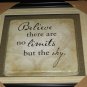 decorative framed plaque