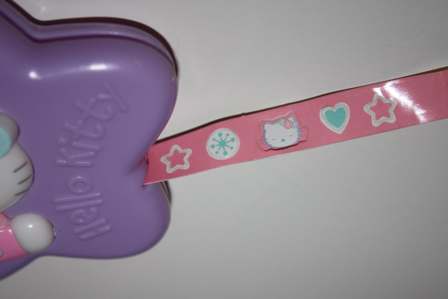 McDonalds Happy Meal Sanrio Hello Kitty Nail Sticker Dispenser