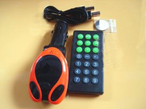 car mp3 player 2G memory with remote control