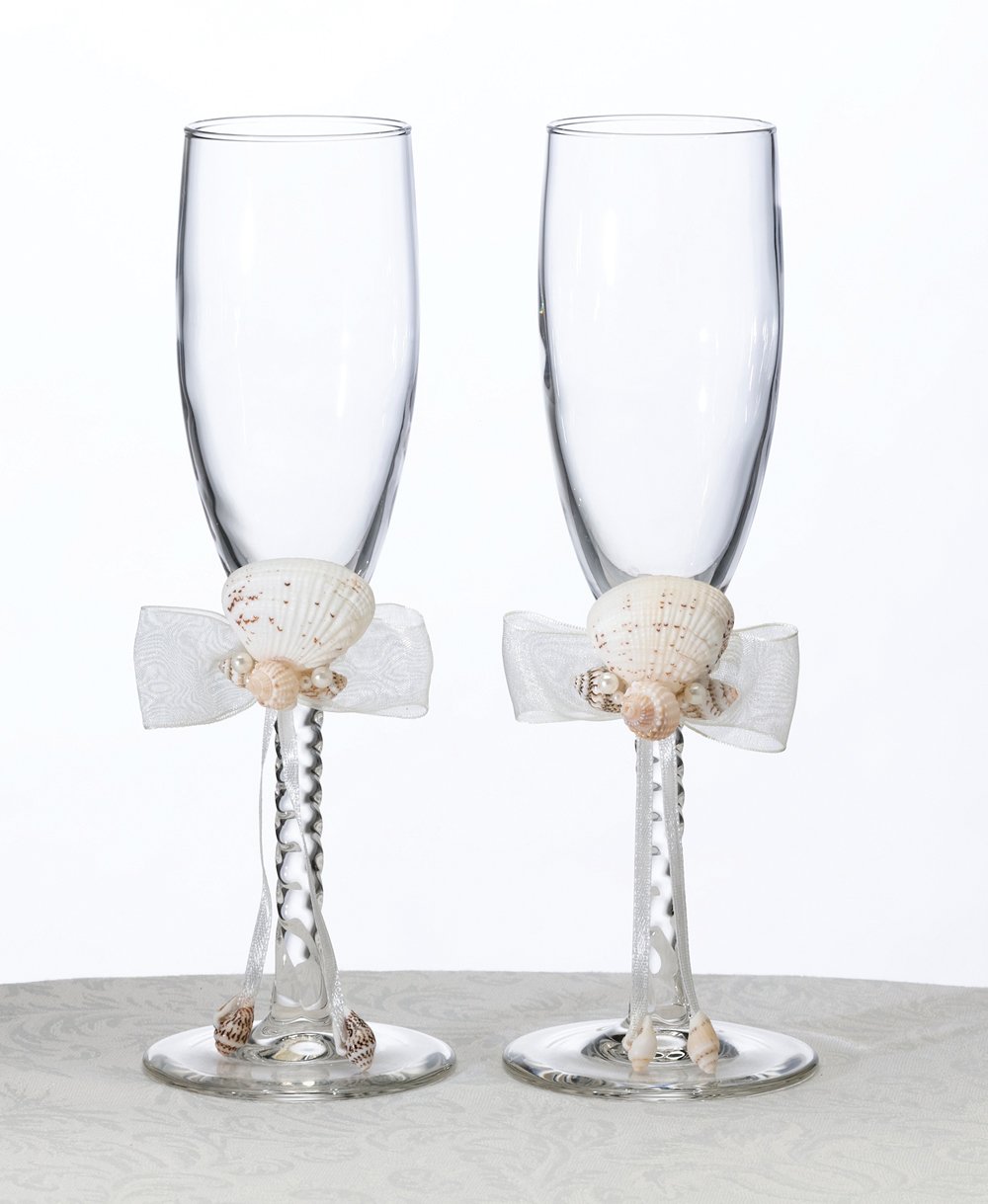 Seaside Ivory Toasting Glass