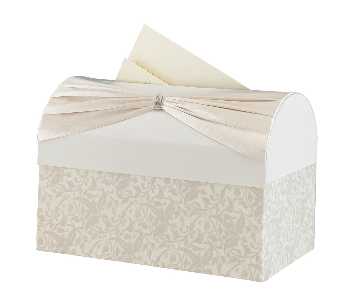 Lillian Rose Card Box ~ Ivory