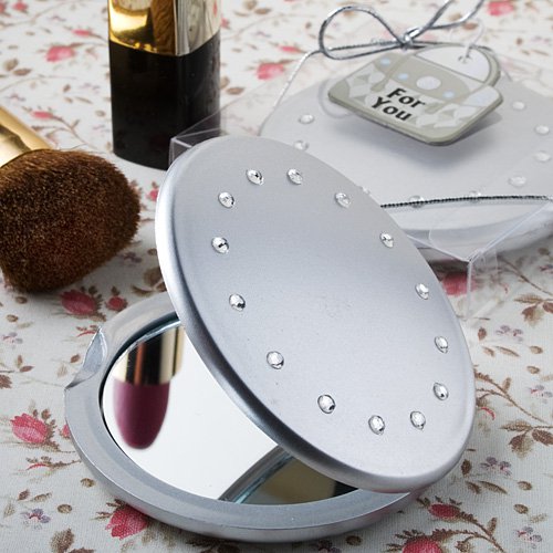 Classy Compacts Collection Compact Favor with Rhinestones