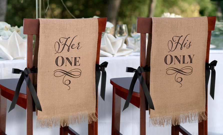Her One & His Only Chair Covers