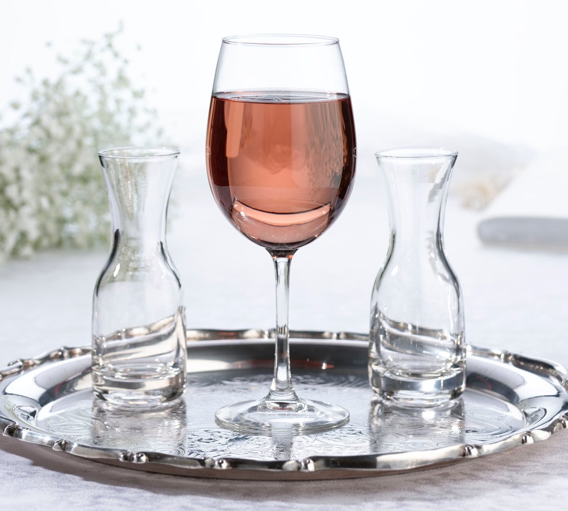 Wine Glass & 2 Carafes Ceremony Set