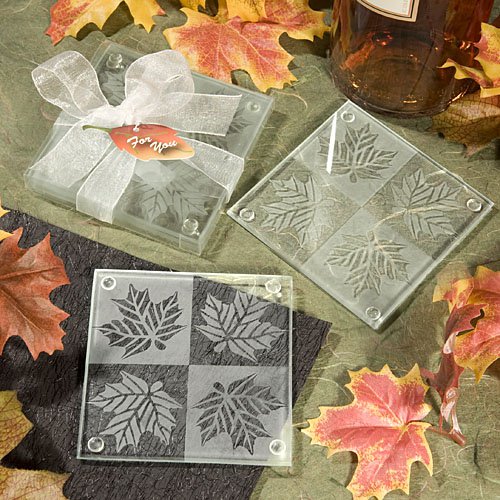 Fall Themed Coaster Favors