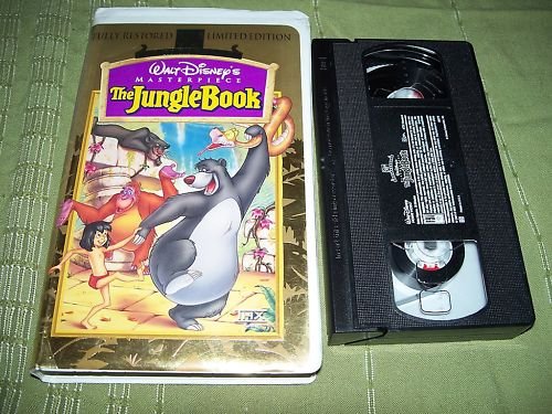 Disney's The Jungle Book VHS Masterpiece.