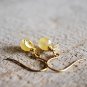 Tiny citrus fruit drops earrings