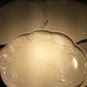 milk glass snack plates