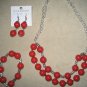 Statement Necklace Set with Bracelet & earrings