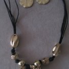 Gold Statement Necklace Set