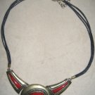 Bronze Necklace Set with Earrings