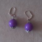 Custom Made Purple Earrings