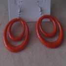 Stylish Orange Earrings