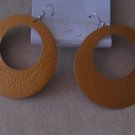Dark Orange Earrings