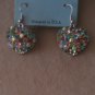 Blinged Valentine Earrings
