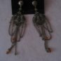 Bronzed Chain Earrings