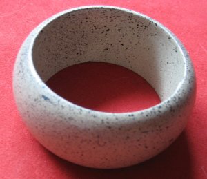 Beige & Black Bangle